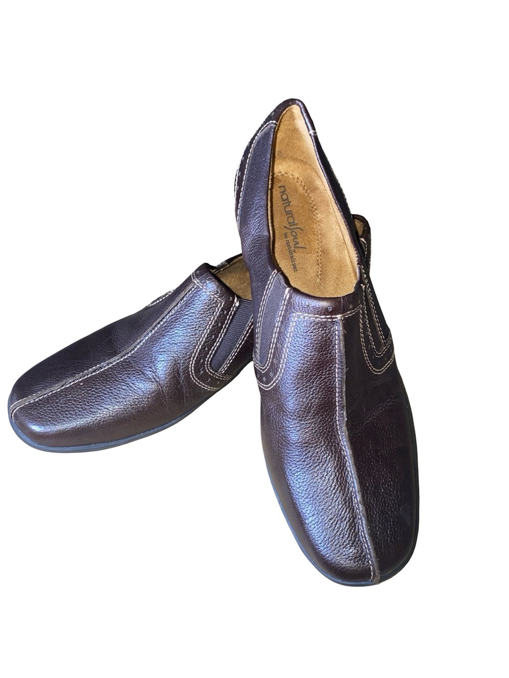 Naturalizer natural soul brown loafers 8M comfort everyday career cushioned‎